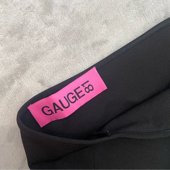 Gauge81 Black Nashvi Sleeveless Halter Bodysuit 3056 - Picture 7 of 9